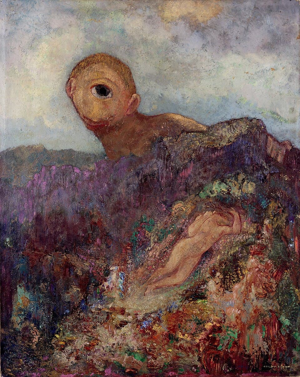 The Cyclops (Polyphemus), by Odilon Redon