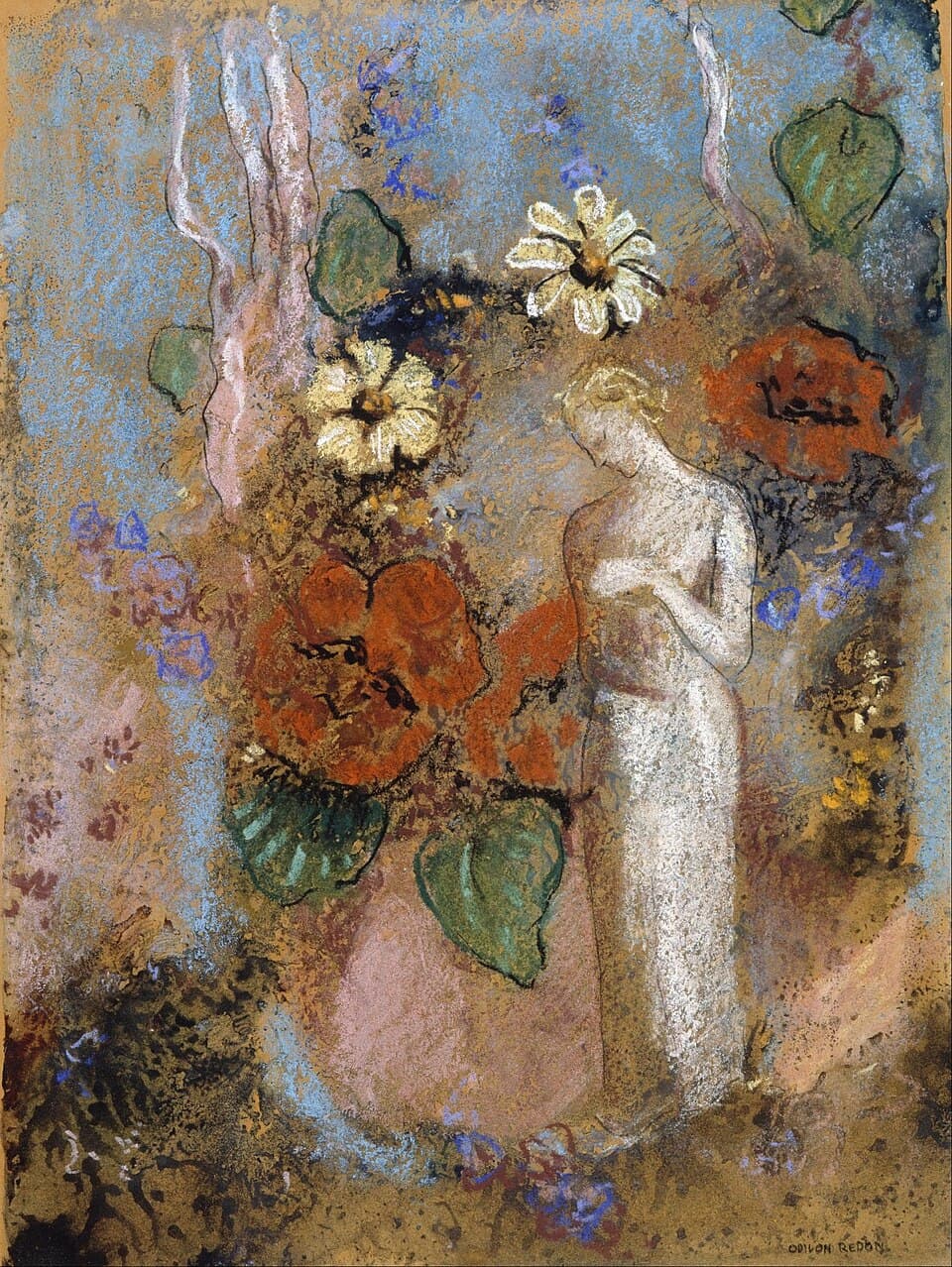 Pandora, by Odilon Redon